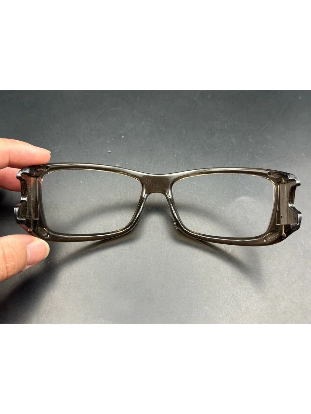 Oakley Hijinx Brown Smoke Front/Orbital